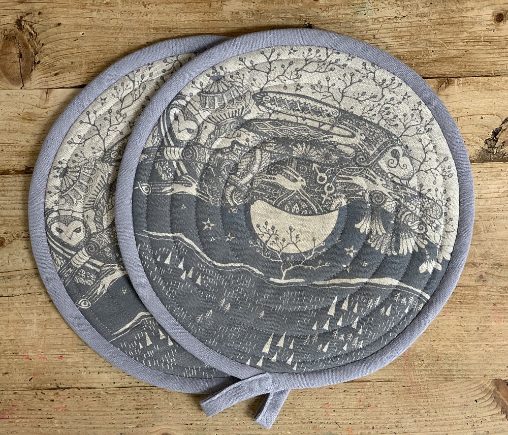 Aga Covers / Chef Pads Under the Stairs