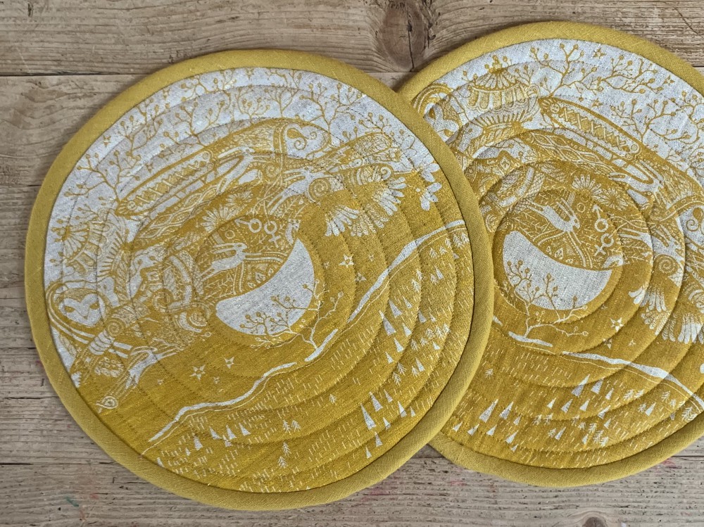 Aga Covers / Chef Pads Under the Stairs