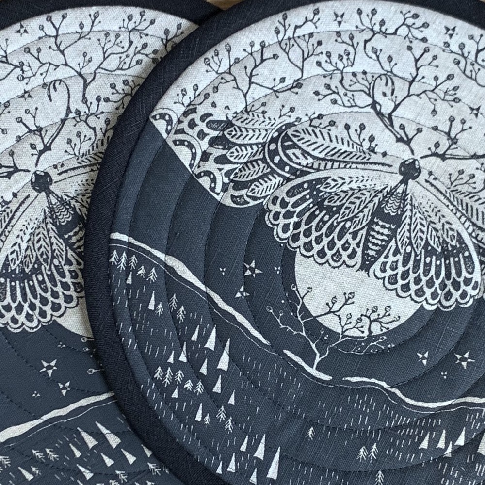 Aga Covers / Chef Pads Under the Stairs