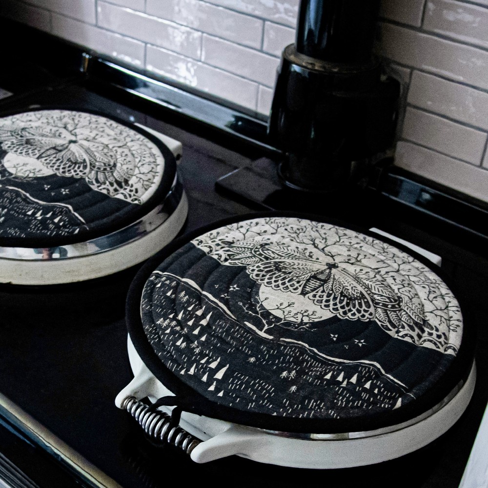 Aga Covers / Chef Pads Under the Stairs