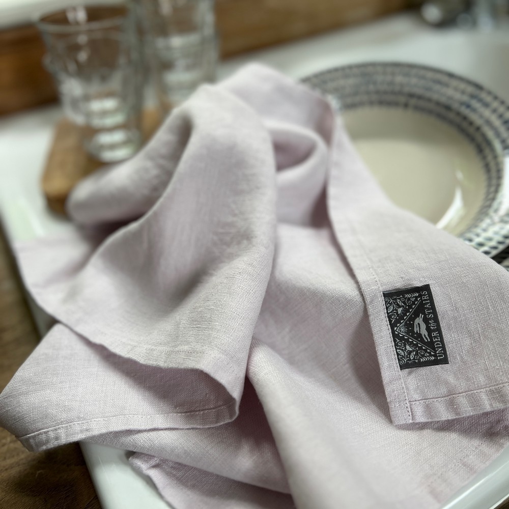 Plain linen tea towels clearance