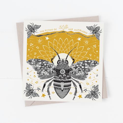 Flight of the Humble Bee Greetings Card
